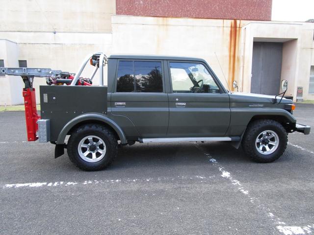 トヨタ ランドクルーザー７０ 内外装クリーニング仕上げ ベース車両消防車 ジジェアンダーリフト ｐｔｏ油圧ポンプの中古車 グーネット中古車