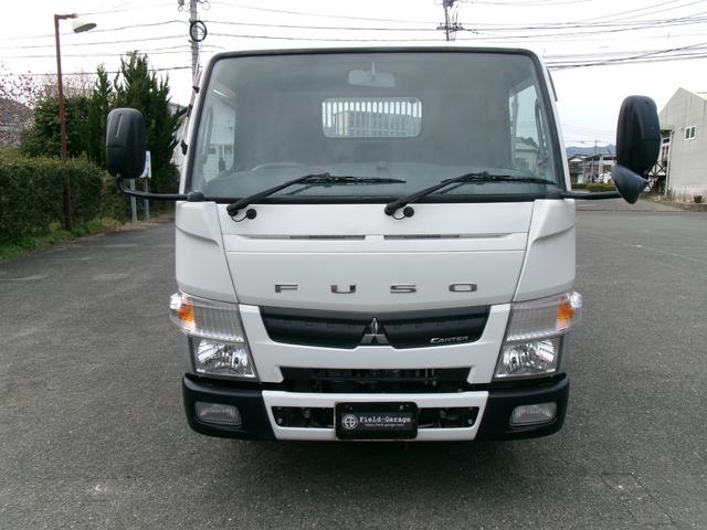 キャンター ２ｔ全低床ダンプ　内外装クリーニング仕上・ブリッジフック・リアゲートロックピン・電動格納ミラー（左）・ＥＴＣ・ミックスタイヤ６本・イージーゴー（坂道発進装置）・運転席エアバック（2枚目）