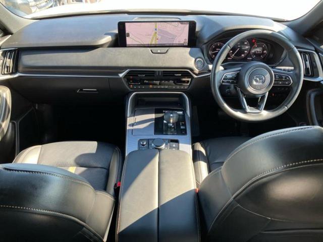 ＣＸ－６０ ＸＤエクスクルーシブモード　サンルーフ／純正エアロ／ＢＯＳＥ／保証書／純正　１１．６インチ　ＳＤナビ／アイアクティブセンス（マツダ）／シートヒーター　全席／全方位モニター／車線逸脱防止支援システム／シート　合皮／電動バックドア（24枚目）