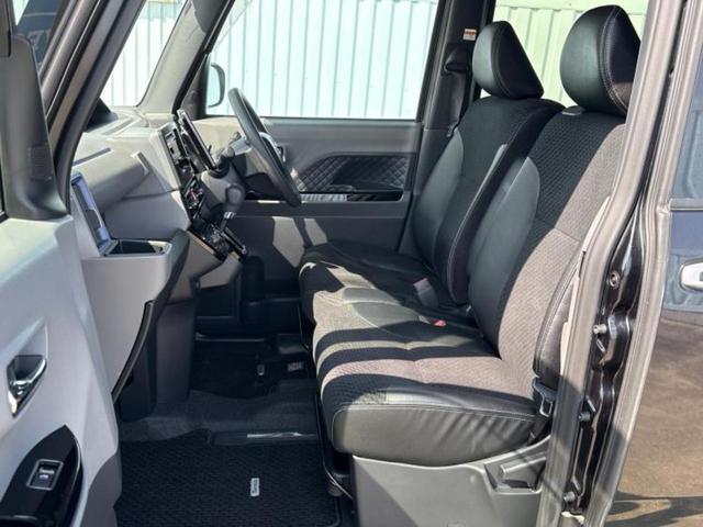 タント カスタムX 新品タイヤ/保証書/社外 9インチ SDナビ/スマートアシスト(トヨタ・ダイハツ)/両側電動スライドドア/シートヒーター 前席/車線逸脱防止支援システム/シート ハーフレザー 衝突被害軽減システム(6枚目)