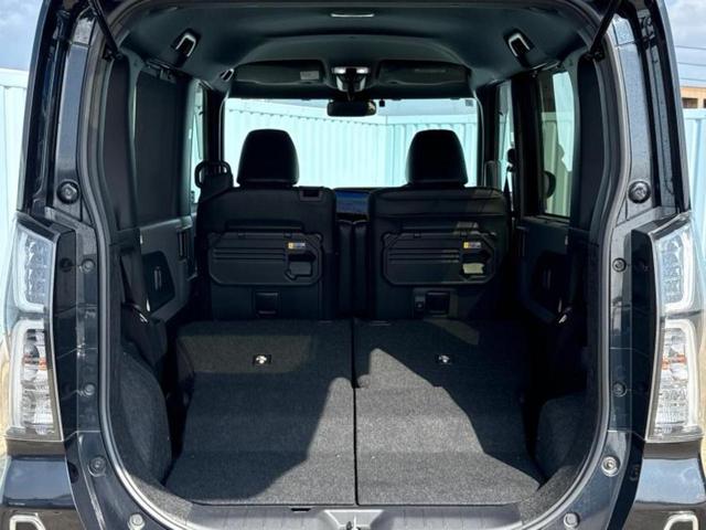 タント カスタムX 新品タイヤ/保証書/社外 9インチ SDナビ/スマートアシスト(トヨタ・ダイハツ)/両側電動スライドドア/シートヒーター 前席/車線逸脱防止支援システム/シート ハーフレザー 衝突被害軽減システム(19枚目)