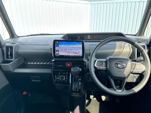 タント カスタムX 新品タイヤ/保証書/社外 9インチ SDナビ/スマートアシスト(トヨタ・ダイハツ)/両側電動スライドドア/シートヒーター 前席/車線逸脱防止支援システム/シート ハーフレザー 衝突被害軽減システム(24枚目)