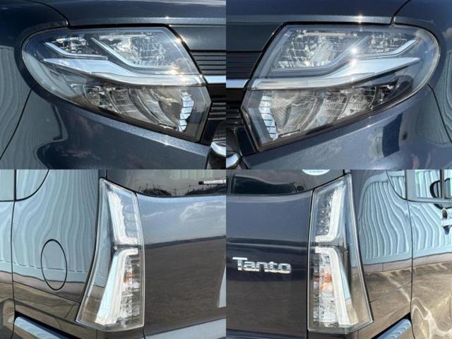 タント カスタムX 新品タイヤ/保証書/社外 9インチ SDナビ/スマートアシスト(トヨタ・ダイハツ)/両側電動スライドドア/シートヒーター 前席/車線逸脱防止支援システム/シート ハーフレザー 衝突被害軽減システム(53枚目)