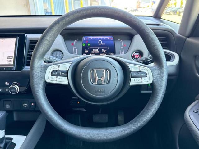 フィット クロスター　保証書／純正　９インチ　ＳＤナビ／ホンダセンシング／車線逸脱防止支援システム／パーキングアシスト　バックガイド／ドライブレコーダー　純正／ヘッドランプ　ＬＥＤ／ＵＳＢジャック　衝突被害軽減システム（15枚目）