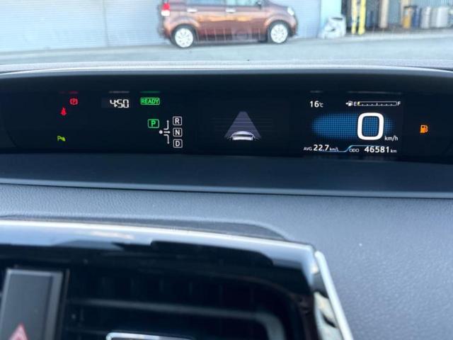 プリウス Ｓセーフティプラス　保証書／純正　９インチ　メモリーナビ／トヨタセーフティセンス／車線逸脱防止支援システム／パーキングアシスト　バックガイド／ヘッドランプ　ＬＥＤ／Ｂｌｕｅｔｏｏｔｈ接続／ＥＴＣ　衝突被害軽減システム（14枚目）