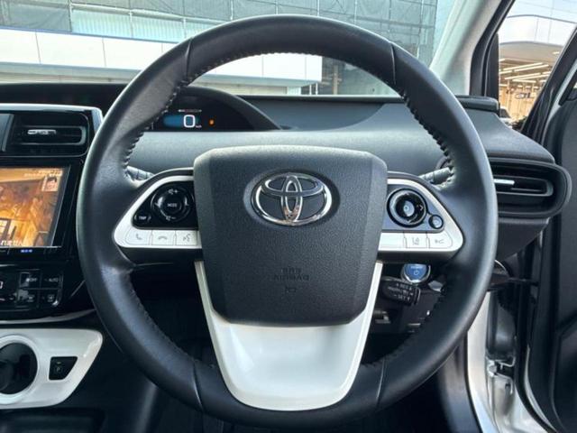 プリウス Ｓセーフティプラス　保証書／純正　９インチ　メモリーナビ／トヨタセーフティセンス／車線逸脱防止支援システム／パーキングアシスト　バックガイド／ヘッドランプ　ＬＥＤ／Ｂｌｕｅｔｏｏｔｈ接続／ＥＴＣ　衝突被害軽減システム（15枚目）