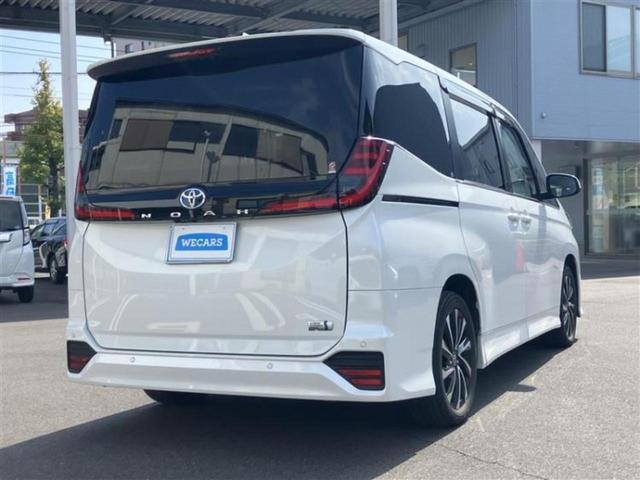 ノア ハイブリッドＳ－Ｚ　新品タイヤ／保証書／ディスプレイオーディオ＋ナビ１０．５インチ／トヨタセーフティセンス／両側電動スライドドア／シートヒーター　前席／車線逸脱防止支援システム／シート　ハーフレザー　衝突被害軽減システム（3枚目）