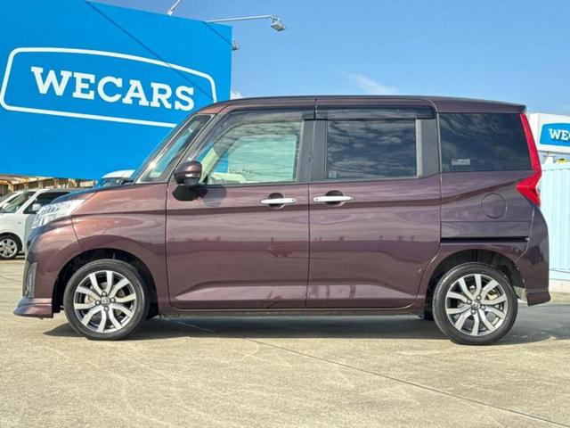 ルーミー カスタムG-T 新品タイヤ/保証書/純正 SDナビ/スマートアシスト(トヨタ・ダイハツ)/両側電動スライドドア/シートヒーター 前席/車線逸脱防止支援システム/ヘッドランプ LED/Bluetooth接続 ターボ(2枚目)