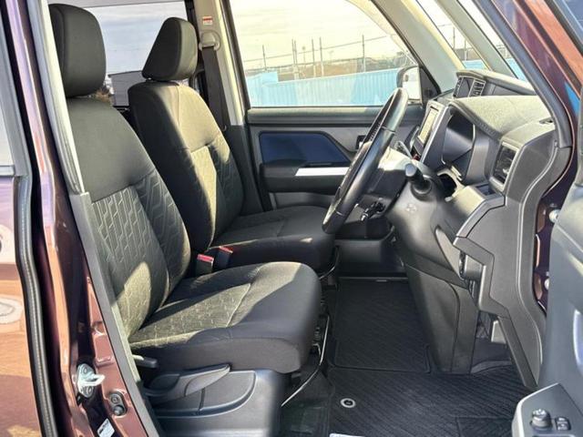 ルーミー カスタムG-T 新品タイヤ/保証書/純正 SDナビ/スマートアシスト(トヨタ・ダイハツ)/両側電動スライドドア/シートヒーター 前席/車線逸脱防止支援システム/ヘッドランプ LED/Bluetooth接続 ターボ(4枚目)