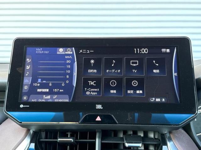 ハリアー Zレザーパッケージ 新品タイヤ/パノラマルーフ/JBL/保証書/純正 SDナビ/デジタルインナーミラー/トヨタセーフティセンス/エアーシート 前席/パノラミックビューモニター/車線逸脱防止支援システム/シート 合皮(9枚目)