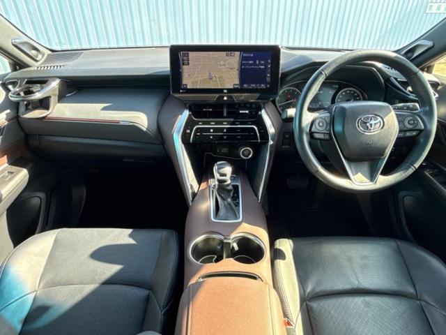 ハリアー Zレザーパッケージ 新品タイヤ/パノラマルーフ/JBL/保証書/純正 SDナビ/デジタルインナーミラー/トヨタセーフティセンス/エアーシート 前席/パノラミックビューモニター/車線逸脱防止支援システム/シート 合皮(24枚目)