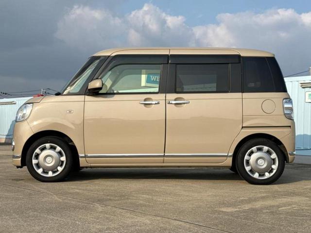 ムーヴキャンバス ＧメイクアップリミテッドＳＡ３　新品タイヤ／保証書／ディスプレイオーディオ／衝突安全装置／両側電動スライドドア／パノラマモニター／車線逸脱防止支援システム／ヘッドランプ　ＬＥＤ／Ｂｌｕｅｔｏｏｔｈ接続／ＥＢＤ付ＡＢＳ　全周囲カメラ（2枚目）