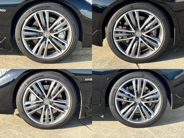 スカイライン ３５０ＧＴハイブリッドタイプＳＰ　新品タイヤ／保証書／純正　ＨＤＤナビ／衝突安全装置／シートヒーター　前席／アラウンドビューモニター／車線逸脱防止支援システム／シート　合皮／ヘッドランプ　ＬＥＤ／ＵＳＢジャック　衝突被害軽減システム（55枚目）