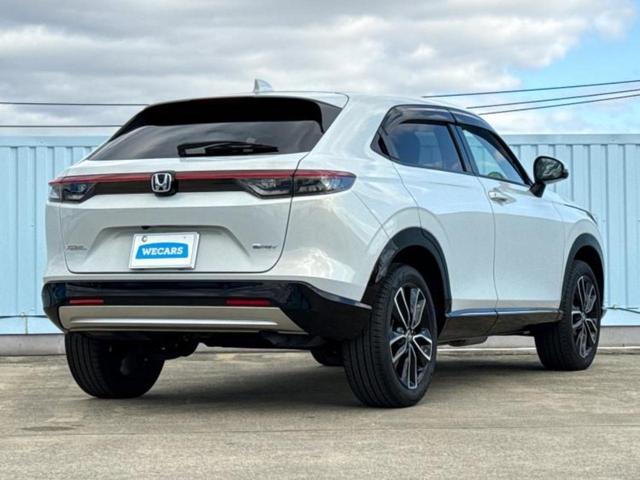 ヴェゼル ｅＨＥＶ　Ｚ　保証書／純正　９インチ　ＳＤナビ／ホンダセンシング／シートヒーター／車線逸脱防止支援システム／シート　ハーフレザー／電動バックドア／ドライブレコーダー　前後／ヘッドランプ　ＬＥＤ／ＵＳＢジャック（3枚目）