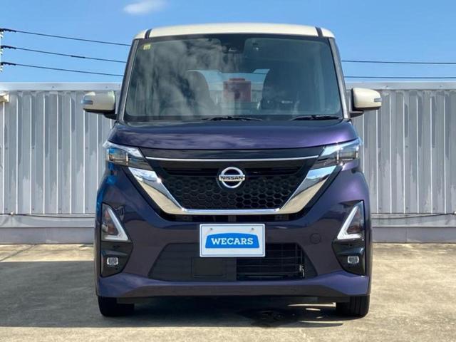 ルークス ハイウェイスターGターボプロパイロットEd 新品タイヤ/保証書/純正 9インチ SDナビ/エマージェンシーブレーキ/両側電動スライドドア/アラウンドビューモニター/車線逸脱防止支援システム/ドライブレコーダー 前後/ヘッドランプ HID ETC(46枚目)