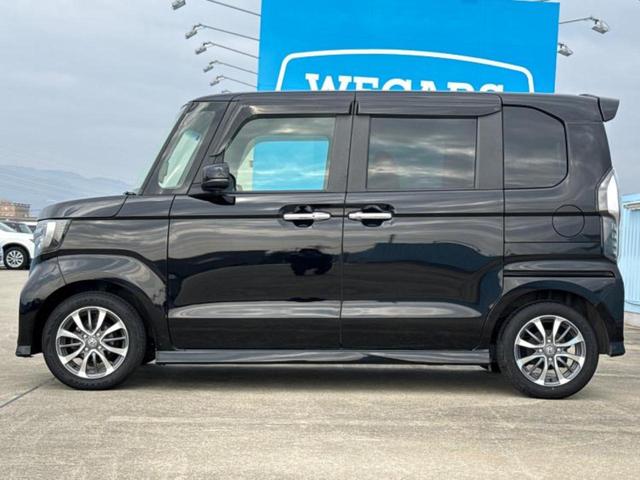 Ｎ－ＢＯＸカスタム Ｌ　新品タイヤ／純正エアロ／保証書／ホンダセンシング／電動スライドドア／シートヒーター　前席／車線逸脱防止支援システム／ヘッドランプ　ＬＥＤ／ＥＴＣ／ＥＢＤ付ＡＢＳ／横滑り防止装置　衝突被害軽減システム（2枚目）