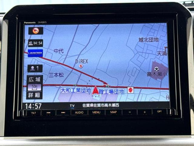 クロスビー ハイブリッドＭＺ　新品タイヤ／保証書／純正　８インチ　ＳＤナビ／セーフティサポート（スズキ）／シートヒーター／全方位モニター用カメラ／車線逸脱防止支援システム／ヘッドランプ　ＬＥＤ／ＵＳＢジャック　衝突被害軽減システム（10枚目）