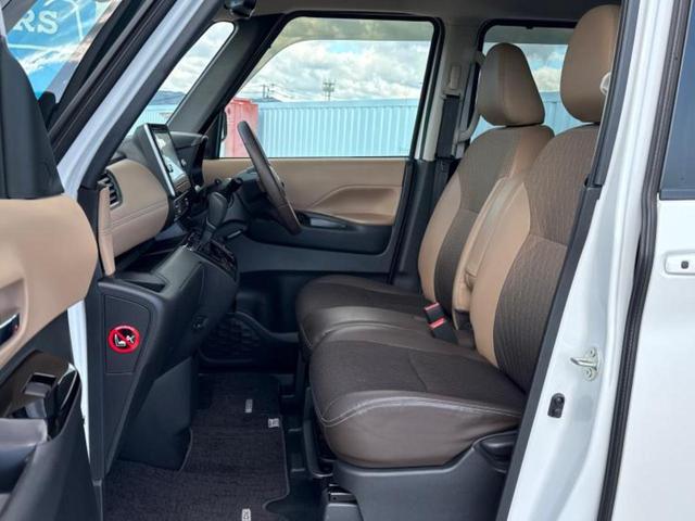 ルークス ハイウェイスターＧターボプロパイロットＥｄ　新品タイヤ／純正エアロ／純正　９インチ　ＳＤナビ／エマージェンシーブレーキ／ハンズフリー両側電動スライドドア／アラウンドビューモニター／車線逸脱防止支援システム／シート　ハーフレザー／プロパイロット（6枚目）