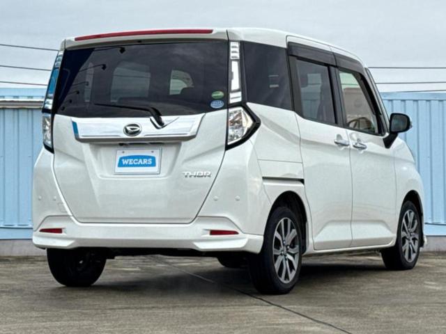 トール カスタムＧターボＳＡ３　新品タイヤ／エアロ／社外　９インチ　ＳＤナビ／スマートアシスト（トヨタ・ダイハツ）／両側電動スライドドア／車線逸脱防止支援システム／ヘッドランプ　ＨＩＤ／ＵＳＢジャック／Ｂｌｕｅｔｏｏｔｈ接続（3枚目）