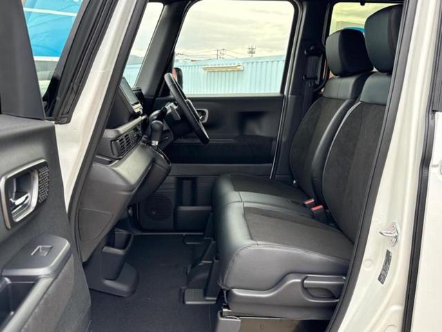 Ｎ－ＢＯＸカスタム ターボ　純正　８インチ　ナビ／ホンダセンシング／両側電動スライドドア／シートヒーター　前席／車線逸脱防止支援システム／シート　ハーフレザー／登録済未使用車／ヘッドランプ　ＬＥＤ／Ｂｌｕｅｔｏｏｔｈ接続　ターボ（6枚目）