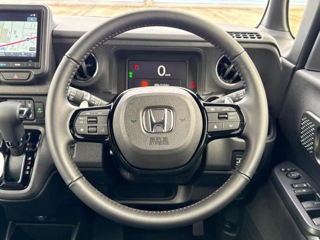 Ｎ－ＢＯＸカスタム ターボ　純正　８インチ　ナビ／ホンダセンシング／両側電動スライドドア／シートヒーター　前席／車線逸脱防止支援システム／シート　ハーフレザー／登録済未使用車／ヘッドランプ　ＬＥＤ／Ｂｌｕｅｔｏｏｔｈ接続　ターボ（14枚目）