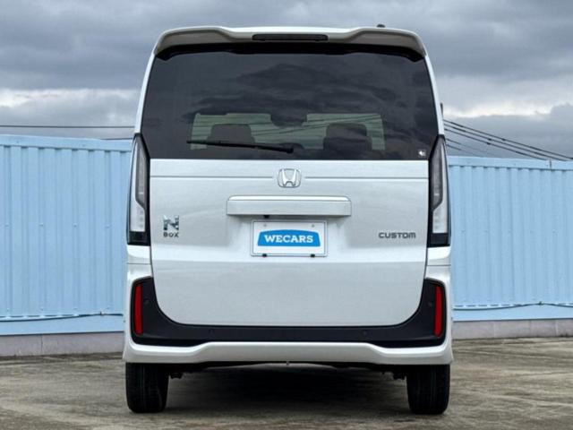 Ｎ－ＢＯＸカスタム ターボ　純正　８インチ　ナビ／ホンダセンシング／両側電動スライドドア／シートヒーター　前席／車線逸脱防止支援システム／シート　ハーフレザー／登録済未使用車／ヘッドランプ　ＬＥＤ／Ｂｌｕｅｔｏｏｔｈ接続　ターボ（45枚目）