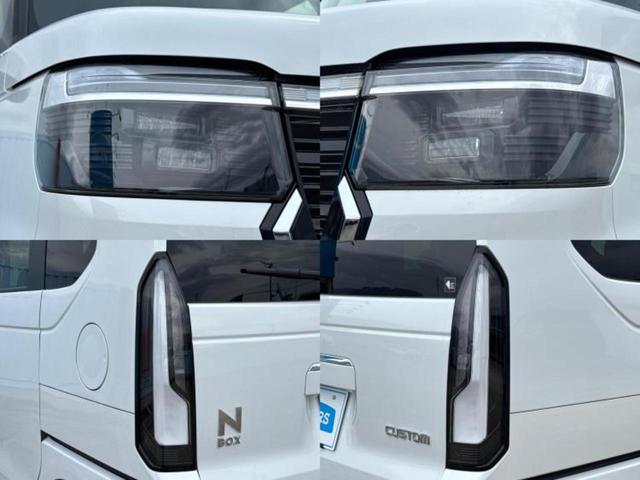 Ｎ－ＢＯＸカスタム ターボ　純正　８インチ　ナビ／ホンダセンシング／両側電動スライドドア／シートヒーター　前席／車線逸脱防止支援システム／シート　ハーフレザー／登録済未使用車／ヘッドランプ　ＬＥＤ／Ｂｌｕｅｔｏｏｔｈ接続　ターボ（53枚目）