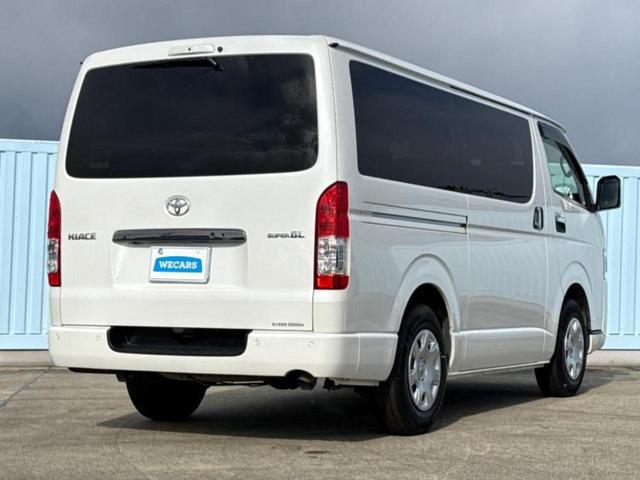 ハイエースバン ロングスーパーＧＬダークプライム２　保証書／社外　１１インチ　ＳＤナビ／デジタルインナーミラー／トヨタセーフティセンス／両側電動スライドドア／パノラミックビューモニター／車線逸脱防止支援システム／ドライブレコーダー　前後　全周囲カメラ（3枚目）