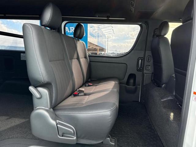 ハイエースバン ロングスーパーＧＬダークプライム２　保証書／社外　１１インチ　ＳＤナビ／デジタルインナーミラー／トヨタセーフティセンス／両側電動スライドドア／パノラミックビューモニター／車線逸脱防止支援システム／ドライブレコーダー　前後　全周囲カメラ（5枚目）