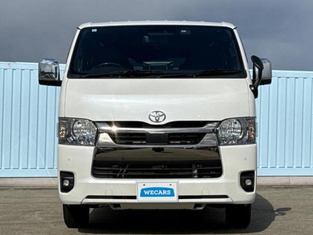 ハイエースバン ロングスーパーＧＬダークプライム２　保証書／社外　１１インチ　ＳＤナビ／デジタルインナーミラー／トヨタセーフティセンス／両側電動スライドドア／パノラミックビューモニター／車線逸脱防止支援システム／ドライブレコーダー　前後　全周囲カメラ（43枚目）
