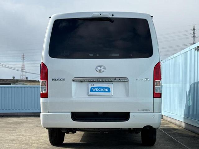 ハイエースバン ロングスーパーＧＬダークプライム２　保証書／社外　１１インチ　ＳＤナビ／デジタルインナーミラー／トヨタセーフティセンス／両側電動スライドドア／パノラミックビューモニター／車線逸脱防止支援システム／ドライブレコーダー　前後　全周囲カメラ（44枚目）