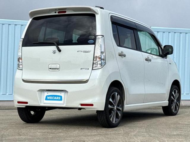 ワゴンＲスティングレー Ｊスタイル　保証書／社外　ＳＤナビ／衝突安全装置／シートヒーター／ヘッドランプ　ＨＩＤ／ＥＢＤ付ＡＢＳ／横滑り防止装置／アイドリングストップ／フルセグＴＶ／エアバッグ　運転席／エアバッグ　助手席　ワンオーナー（3枚目）