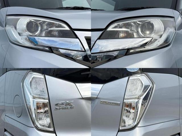 eKスペースカスタム カスタムT e-アシスト 純正エアロ/衝突安全装置/両側電動スライドドア/ヘッドランプ HID/ETC/EBD付ABS/横滑り防止装置/ターボ/衝突安全ボディ/アルミホイール 純正 15インチ/パワーウインドウ フルエアロ(54枚目)