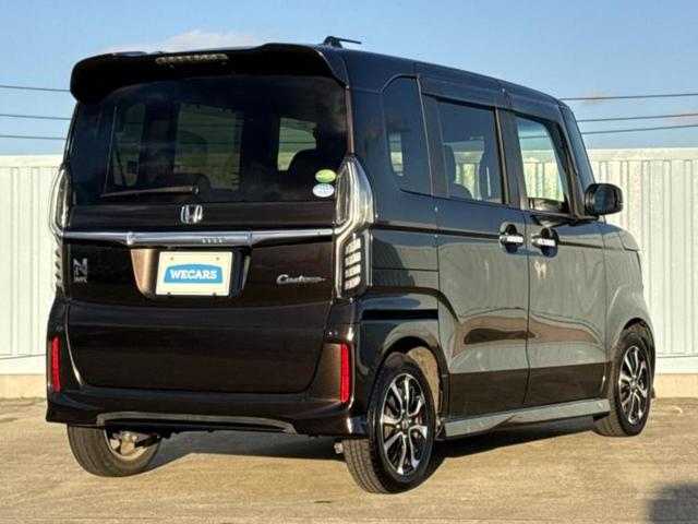 Ｎ－ＢＯＸカスタム Ｇ・Ｌホンダセンシング　新品タイヤ／純正エアロ／保証書／社外　ＳＤナビ／ホンダセンシング／電動スライドドア／車線逸脱防止支援システム／ドライブレコーダー　社外／ヘッドランプ　ＬＥＤ／Ｂｌｕｅｔｏｏｔｈ接続／ＥＴＣ　フルエアロ（3枚目）