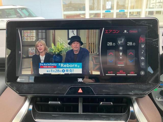 ハリアーハイブリッド Ｚレザーパッケージ　新品タイヤ／ＪＢＬ／保証書／純正　ＳＤナビ／デジタルインナーミラー／トヨタセーフティセンス／シートエアコン／パノラミックビューモニター／車線逸脱防止支援システム／シート　フルレザー／電動バックドア（9枚目）