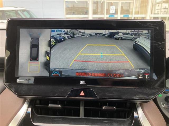 ハリアーハイブリッド Ｚレザーパッケージ　新品タイヤ／ＪＢＬ／保証書／純正　ＳＤナビ／デジタルインナーミラー／トヨタセーフティセンス／シートエアコン／パノラミックビューモニター／車線逸脱防止支援システム／シート　フルレザー／電動バックドア（10枚目）