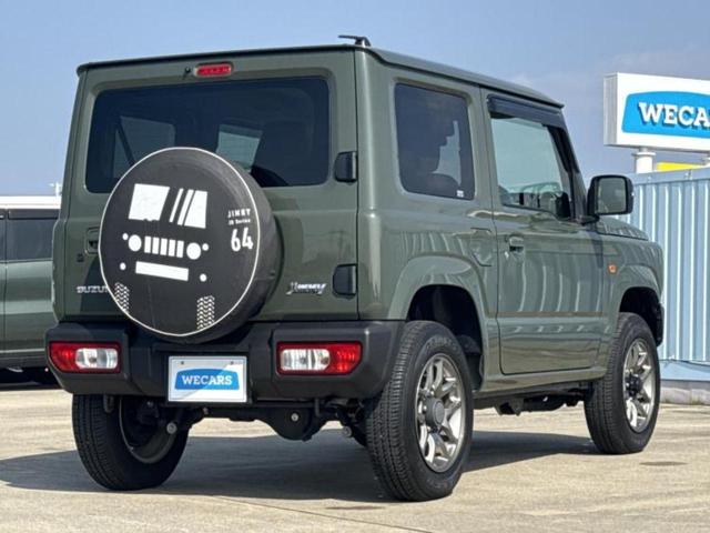 ジムニー ４ＷＤ　ＸＣ　保証書／ディスプレイオーディオ／セーフティサポート（スズキ）／シートヒーター　前席／車線逸脱防止支援システム／ヘッドランプ　ＬＥＤ／ＵＳＢジャック／Ｂｌｕｅｔｏｏｔｈ接続／ＥＢＤ付ＡＢＳ　ターボ（3枚目）