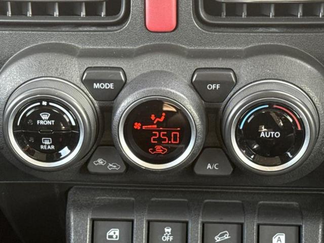 ジムニー ４ＷＤ　ＸＣ　保証書／ディスプレイオーディオ／セーフティサポート（スズキ）／シートヒーター　前席／車線逸脱防止支援システム／ヘッドランプ　ＬＥＤ／ＵＳＢジャック／Ｂｌｕｅｔｏｏｔｈ接続／ＥＢＤ付ＡＢＳ　ターボ（26枚目）