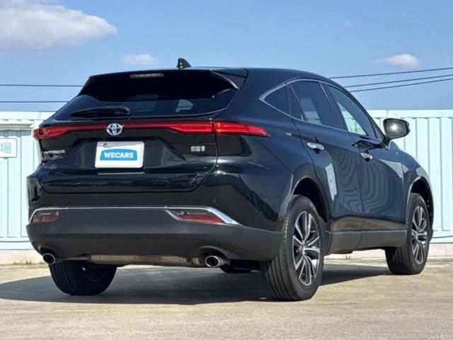 ハリアーハイブリッド ４ＷＤ　Ｇ　新品タイヤ／保証書／純正　８インチ　ＳＤナビ／デジタルインナーミラー／トヨタセーフティセンス／車線逸脱防止支援システム／シート　ハーフレザー／電動バックドア／ドライブレコーダー　純正　バックカメラ（3枚目）