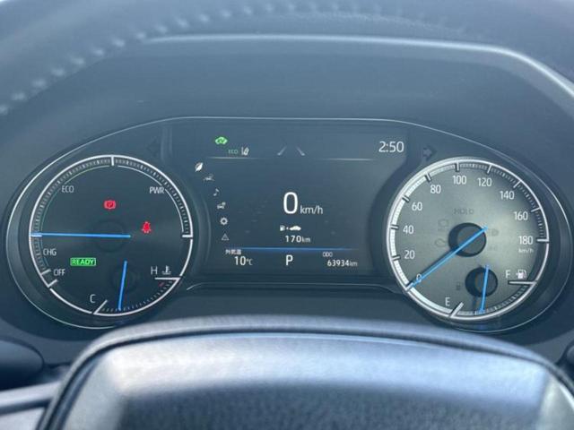 ハリアーハイブリッド ４ＷＤ　Ｇ　新品タイヤ／保証書／純正　８インチ　ＳＤナビ／デジタルインナーミラー／トヨタセーフティセンス／車線逸脱防止支援システム／シート　ハーフレザー／電動バックドア／ドライブレコーダー　純正　バックカメラ（13枚目）