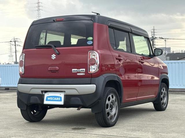 ハスラー Ｇ　新品タイヤ／保証書／社外　ＳＤナビ／衝突安全装置／シートヒーター　運転席／車線逸脱防止支援システム／ドライブレコーダー　前後／Ｂｌｕｅｔｏｏｔｈ接続／ＥＢＤ付ＡＢＳ／横滑り防止装置　バックカメラ（3枚目）