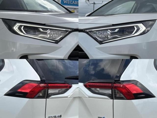RAV4 ハイブリッドX 純正 9インチ SDナビ/トヨタセーフティセンス/車線逸脱防止支援システム/ドライブレコーダー 純正/ヘッドランプ LED/USBジャック/Bluetooth接続/ETC2.0/EBD付ABS(53枚目)