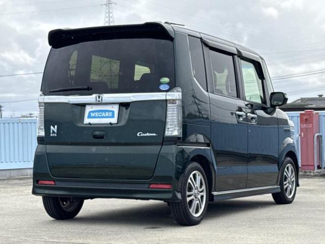 Ｎ－ＢＯＸカスタム ＳＳパッケージ　保証書／純正　ＳＤナビ／シティーブレーキアクティブシステム（ホンダ）／両側電動スライドドア／シートヒーター　前席／ヘッドランプ　ＨＩＤ／Ｂｌｕｅｔｏｏｔｈ接続／ＥＴＣ／ＥＢＤ付ＡＢＳ　バックカメラ（3枚目）