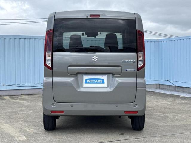 スペーシア ハイブリッドＸ　新品タイヤ／保証書／純正　９インチ　メモリーナビ／セーフティサポート（スズキ）／両側電動スライドドア／シートヒーター／全方位モニター／車線逸脱防止支援システム／ドライブレコーダー　前後　全周囲カメラ（45枚目）