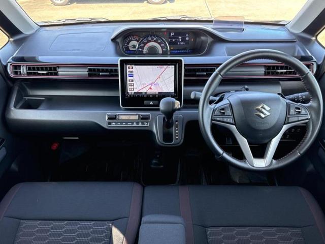 ワゴンＲスティングレー ハイブリッドＴ　新品タイヤ／純正エアロ／保証書／純正　８インチ　ＳＤナビ／デュアルカメラブレーキサポート（スズキ）／シートヒーター　運転席／全方位モニター／車線逸脱防止支援システム／ドライブレコーダー　純正　ターボ（24枚目）