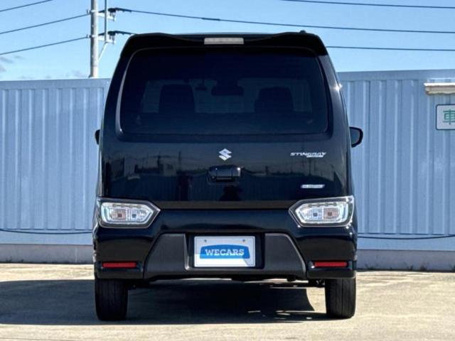 ワゴンＲスティングレー ハイブリッドＴ　新品タイヤ／純正エアロ／保証書／純正　８インチ　ＳＤナビ／デュアルカメラブレーキサポート（スズキ）／シートヒーター　運転席／全方位モニター／車線逸脱防止支援システム／ドライブレコーダー　純正　ターボ（45枚目）