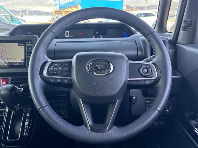 タント カスタムRSスタイルセレクション 新品タイヤ/保証書/純正 SDナビ/スマートアシスト(トヨタ・ダイハツ)/両側電動スライドドア/シートヒーター 前席/パノラマモニター/車線逸脱防止支援システム/シート ハーフレザー 全周囲カメラ(14枚目)