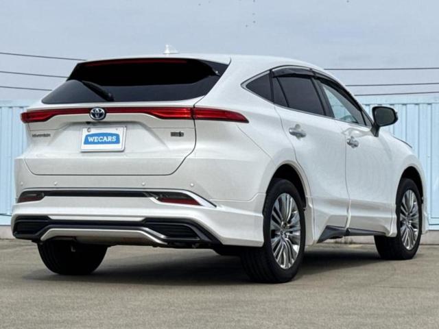 ハリアーハイブリッド Ｚ　モデリスタエアロ／ＪＢＬ／保証書／純正　１２．３インチ　メモリーナビ／デジタルインナーミラー／トヨタセーフティセンス／車線逸脱防止支援システム／シート　ハーフレザー／電動バックドア　フルエアロ（3枚目）