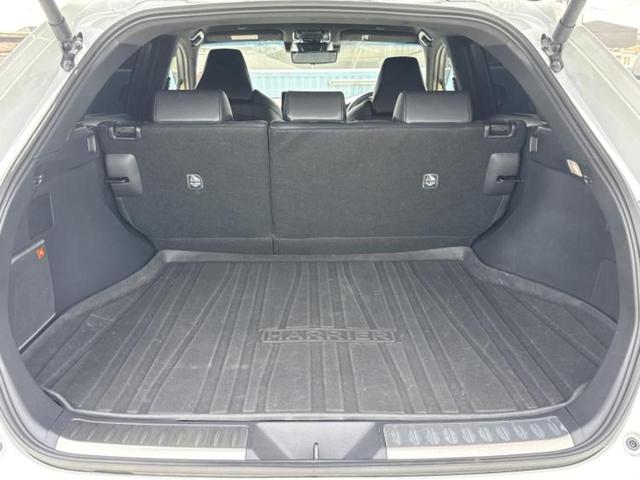 ハリアーハイブリッド Ｚ　モデリスタエアロ／ＪＢＬ／保証書／純正　１２．３インチ　メモリーナビ／デジタルインナーミラー／トヨタセーフティセンス／車線逸脱防止支援システム／シート　ハーフレザー／電動バックドア　フルエアロ（8枚目）