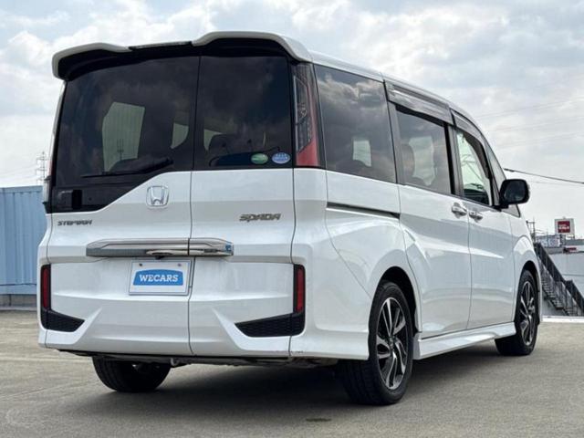 ステップワゴンスパーダ スパーダクールスピリット・ホンダセンシング　純正エアロ／社外　ＳＤナビ／フリップダウンモニター　社外　１０．１インチ／ホンダセンシング／両側電動スライドドア／シートヒーター　前席／車線逸脱防止支援システム／シート　ハーフレザー　ターボ　ドラレコ（3枚目）
